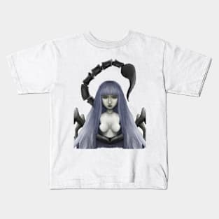 Dark zodiac series : Scorpio Kids T-Shirt